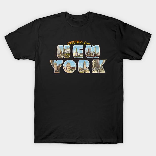 Greetings from New York T-Shirt by reapolo